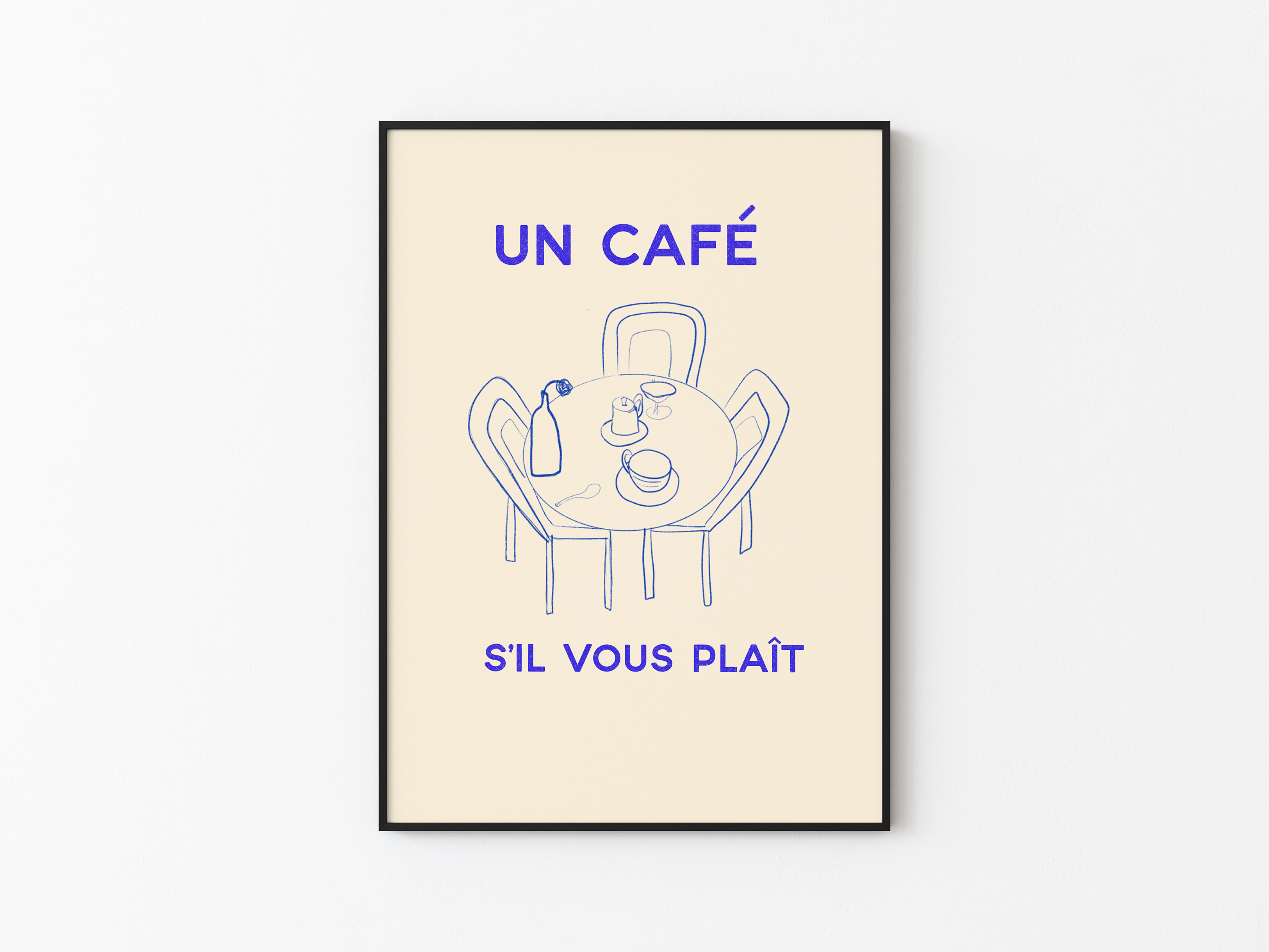 Un café s'il vous plaît